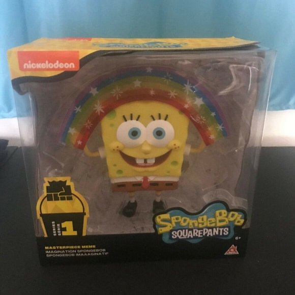 Spongebob Squarepants Masterpiece Meme Collection Imagination Spongebob NEW RARE - Picture 1 of 4